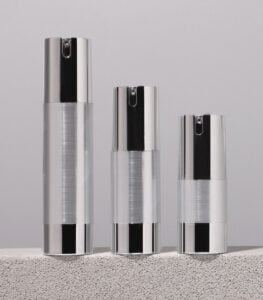 Botella de viaje de bomba sin aire