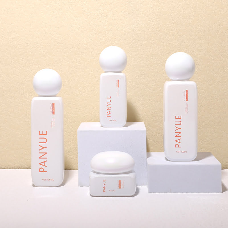 square glass bottle set