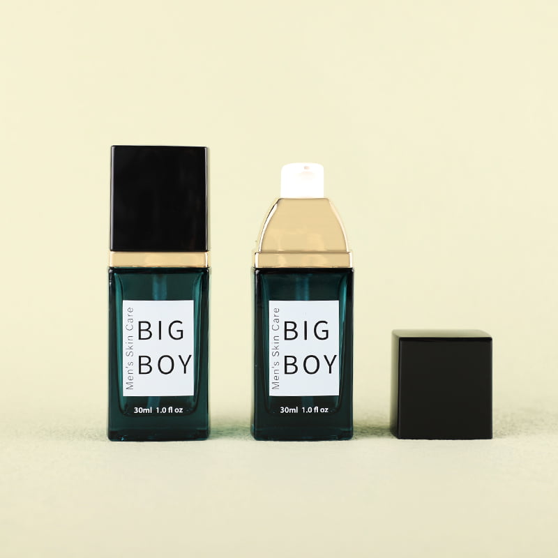 square foundation liquid bottle