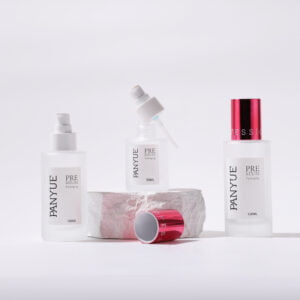 젖빛 유리 펌프 병