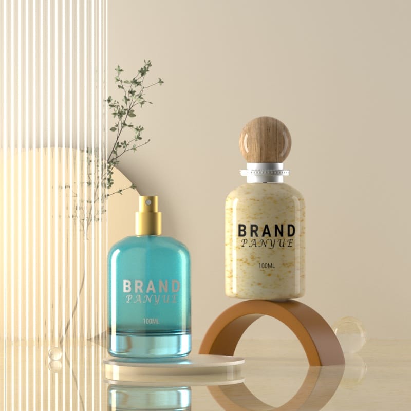 CLear 100ml Glass Perfume Bottle